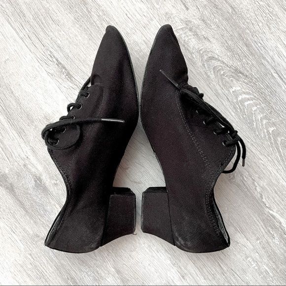 Latin Ballroom Block Heel Practice Shoes - Picture 3 of 6